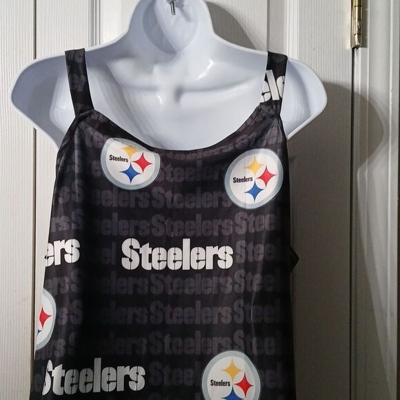 Pittsburg Steelers sleeveless logo shirt Sz S NWOT - Picture 6 of 7